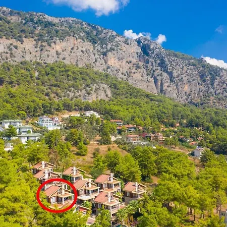 Deniz Ve Orman Manzaralı 4+2 Almina Villa Göcek